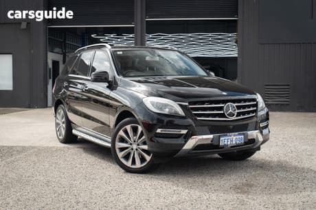 Black 2013 Mercedes-Benz ML SUV ML350 BLUETEC 4X4