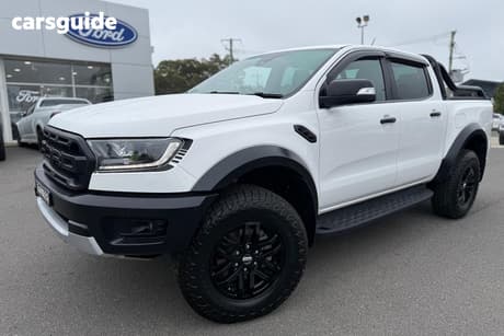 White 2021 Ford Ranger Double Cab Pick Up Raptor 3.0 (4X4)