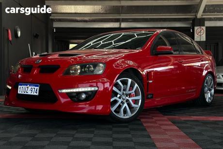 Red 2009 HSV Clubsport Sedan R8 R