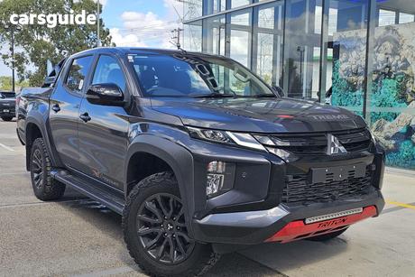 Grey 2023 Mitsubishi Triton Double Cab Pick Up Gsr (4X4)