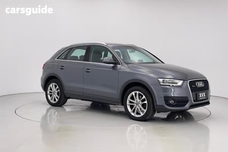 Silver 2014 Audi Q3 Wagon 2.0 Tdi Quattro (103Kw)