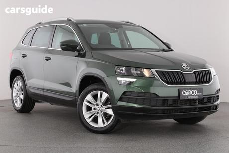 Green 2019 Skoda Karoq Wagon 1.5 110Tsi