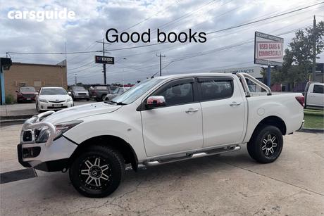 White 2017 Mazda BT-50 Dual Cab Utility Xtr (4X4)