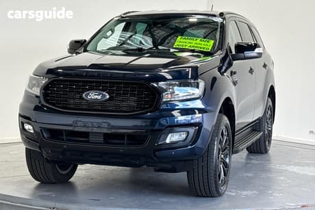 Blue 2020 Ford Everest Wagon Sport (4Wd 7 Seat)