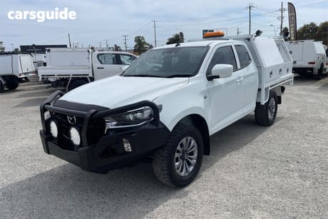 White 2021 Mazda BT-50 Freestyle Cab Chassis Xt (4X2)