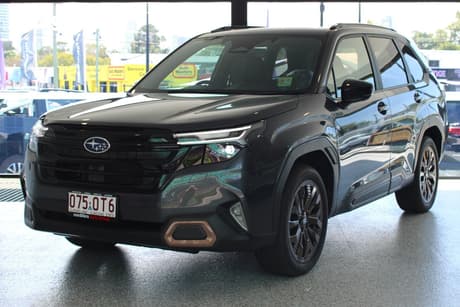 Grey 2025 Subaru Forester Wagon Hybrid Sport (Awd)