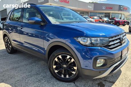 Blue 2023 Volkswagen T-Cross Wagon 85Tfsi Life