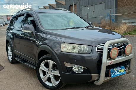 Grey 2012 Holden Captiva Wagon 7 Lx (4X4)