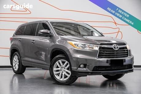 Grey 2015 Toyota Kluger Wagon Gx (4X2)