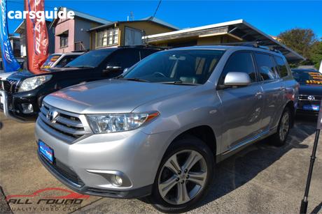 Silver 2012 Toyota Kluger Wagon Kx-S (4X4)