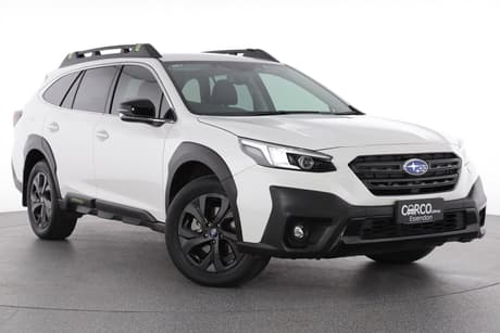 White 2020 Subaru Outback Wagon Awd Sport