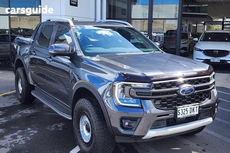 Grey 2022 Ford Ranger Double Cab Pick Up Wildtrak 2.0 (4X4)