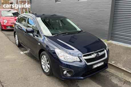 Blue 2014 Subaru Impreza Hatchback 2.0I (Awd)