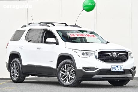 White 2019 Holden Acadia Wagon Ltz (Awd)