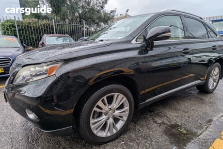 Black 2010 Lexus RX450H Wagon Sports Luxury