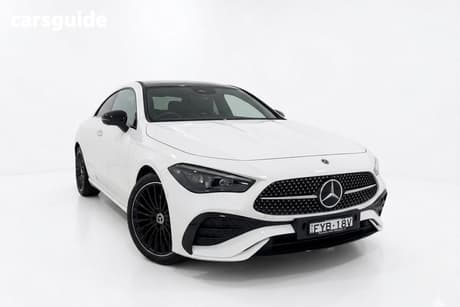 White 2024 Mercedes-Benz Cle200 Coupe Mhev