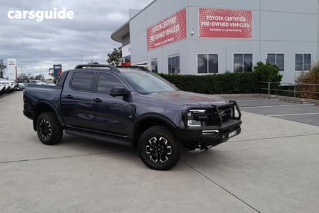 Grey 2022 Ford Ranger Double Cab Pick Up Wildtrak 2.0 (4X4)