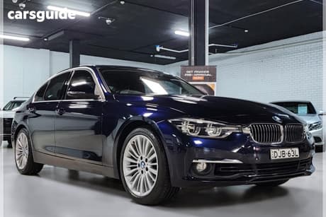 Blue 2016 BMW 318I Sedan Luxury Line