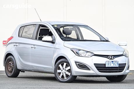 Silver 2014 Hyundai I20 Hatchback Active