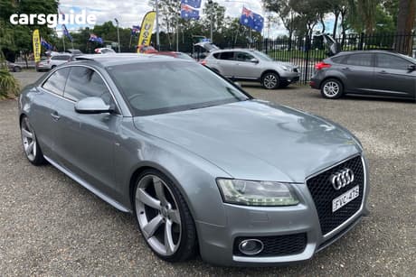 Grey 2012 Audi A5 Hatchback Sportback 3.0 Tdi Quattro
