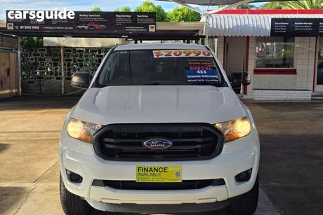 White 2018 Ford Ranger Ute Tray XL