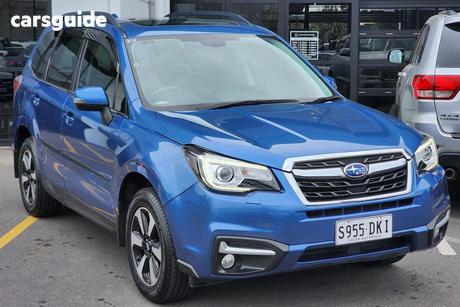 Blue 2016 Subaru Forester Wagon 2.5I-L Special Edition