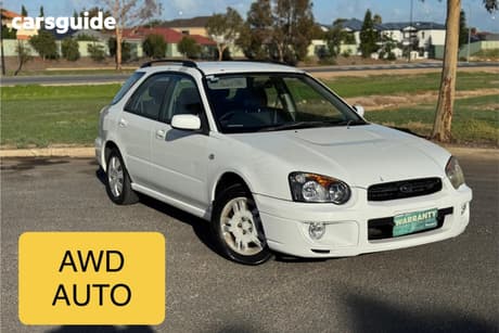 White 2003 Subaru Impreza Hatchback Gx (Awd)