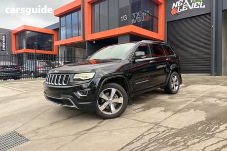 Black 2015 Jeep Grand Cherokee Wagon Limited (4X4)