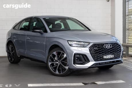 Silver 2024 Audi Q5 Sportback 45 Tfsi Quattro S Line Mhev