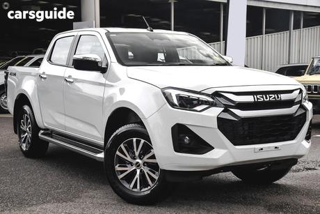 White 2026 Isuzu D-MAX Crew Cab Utility Ls-U+ (4X4)