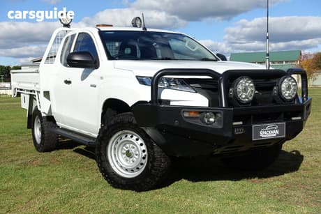 White 2020 Mitsubishi Triton Club Cab Chassis Glx Adas (4X4)