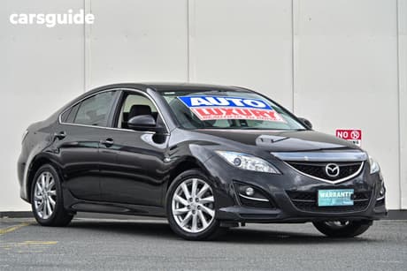 Black 2012 Mazda 6 Sedan Touring