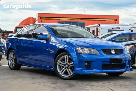 Blue 2009 Holden Commodore Sedan Sv6
