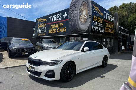 White 2019 BMW 330I Sedan