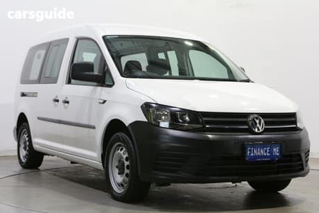 White 2020 Volkswagen Caddy Van Maxi Crewvan Tsi220