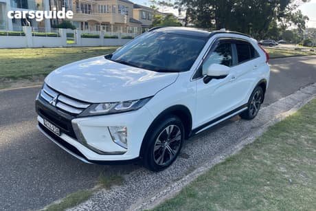 White 2018 Mitsubishi Eclipse Cross Wagon Exceed (Awd)