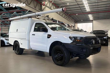 White 2021 Ford Ranger Cab Chassis Xl 3.2 (4X4)