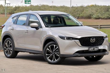 Silver 2025 Mazda CX-5 Wagon G25 Touring (Fwd)
