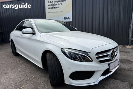 White 2014 Mercedes-Benz C250 Sedan Bluetec
