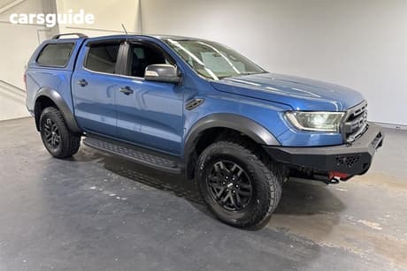 Blue 2018 Ford Ranger Double Cab Pick Up Raptor 2.0 (4X4)
