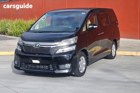 Black 2013 Toyota Vellfire OtherCar ANH20