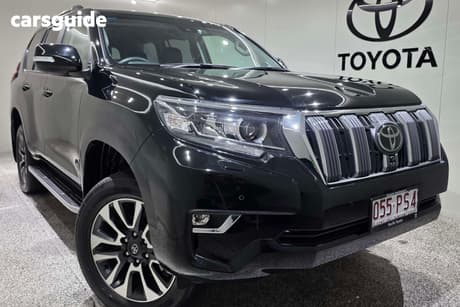 Black 2023 Toyota Landcruiser Prado Wagon Vx
