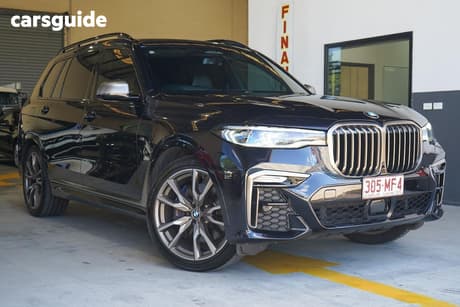 Blue 2020 BMW X7 Wagon M50I