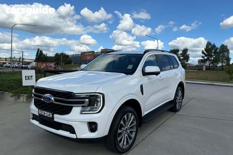 White 2025 Ford Everest Wagon Trend (4Wd)