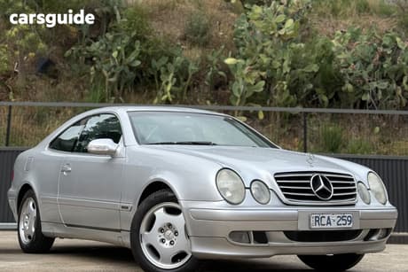 Black 2001 Mercedes-Benz CLK230 Coupe Kompressor Avantgarde