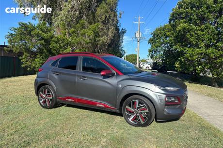Grey 2019 Hyundai Kona Wagon Iron Man Edition