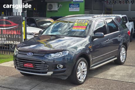 Grey 2012 Ford Territory Wagon Ts (4X4)