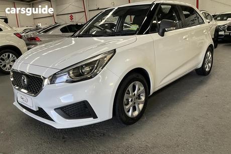 White 2024 MG MG3 Hatchback Core