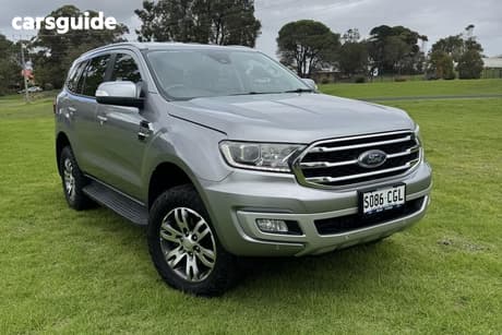 Silver 2020 Ford Everest Wagon Trend (4Wd)
