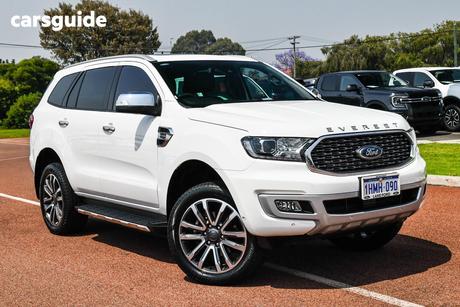 White 2021 Ford Everest Wagon Titanium (4Wd)